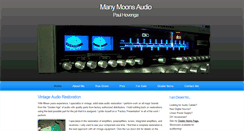 Desktop Screenshot of manymoonsaudio.com